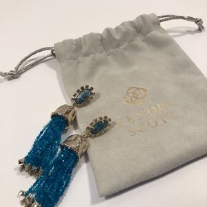 Kendra Scott Tassel Statement Earrings